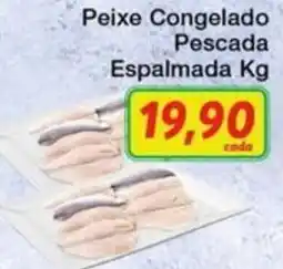 Chama Supermercados Peixe Congelado Pescada Espalmada oferta