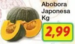 Chama Supermercados Abobora Japonesa oferta