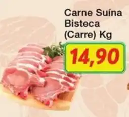 Chama Supermercados Carne Suína Bisteca (Carre) Kg oferta