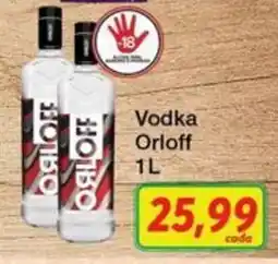 Chama Supermercados Vodka orloff oferta