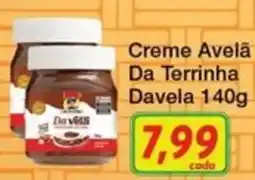 Chama Supermercados Creme Avelã Da Terrinha Davela oferta