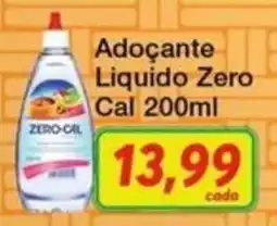 Chama Supermercados Adoçante Líquido Zero Cal oferta