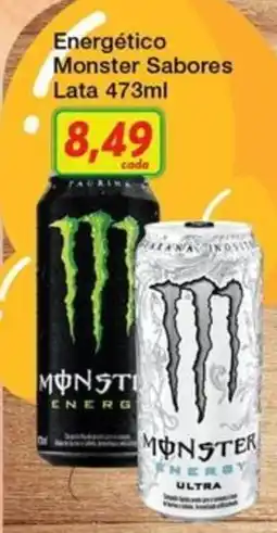 Chama Supermercados Energético Monster Sabores oferta