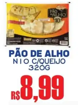 Supermercado Vitorino Pão de alho n i o c/queijo oferta