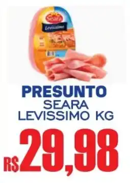 Supermercado Vitorino Presunto seara leviSSimo kg oferta