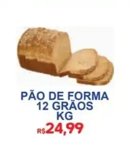 Supermercado Vitorino pão de forma 12 grãos oferta
