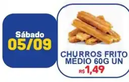 Supermercado Vitorino Churros frito medio oferta