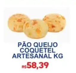 Supermercado Vitorino pão queijo coquetel artesanal kg oferta