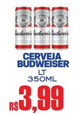 Supermercado Vitorino Cerveja budweiser oferta
