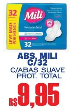Supermercado Vitorino abs. mili c/32 oferta