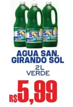 Supermercado Vitorino água san. girando sol verde oferta