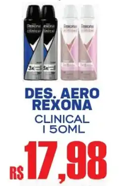 Supermercado Vitorino Des. aero rexona clinical oferta