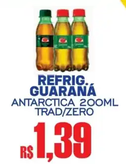Supermercado Vitorino Refrig. guaraná antarctica trad/zero oferta
