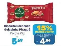 Supermercados Jau Serve Biscoito Recheado Goiabinha Piraquê oferta