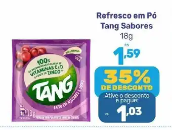 Refresco em Pó Tang Sabores