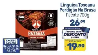 Linguiça Toscana Perdigão Na Brasa