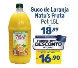 Supermercados Jau Serve Suco de Laranja Natu's Fruta oferta