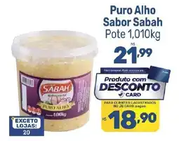 Supermercados Jau Serve Puro Alho Sabor Sabah oferta
