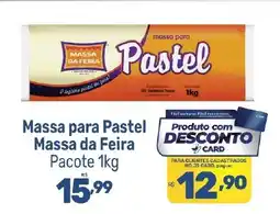 Supermercados Jau Serve Massa para Pastel Massa da Feira oferta