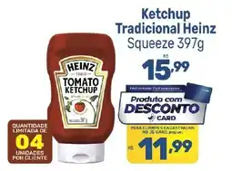 Supermercados Jau Serve Ketchup Tradicional Heinz Squeeze oferta