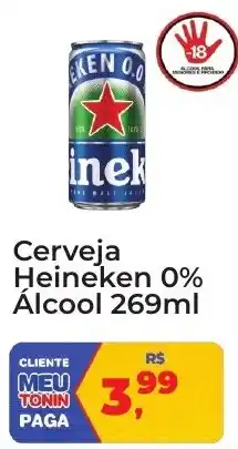 Tonin Superatacado Cerveja Heineken 0% Alcool oferta