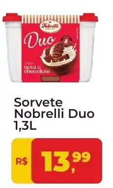 Tonin Superatacado Sorvete Nobrelli Duo oferta