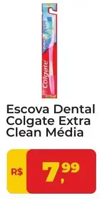 Tonin Superatacado Escova Dental Colgate Extra Clean Média oferta