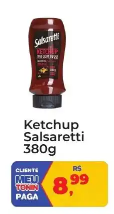 Tonin Superatacado Ketchup salsaretti oferta