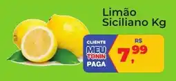 Tonin Superatacado Limão Siciliano Kg oferta