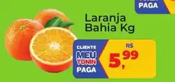 Tonin Superatacado Laranja bahia kg oferta