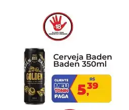 Tonin Superatacado Cerveja Baden Baden oferta