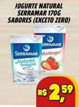 Zattão Supermercado Iogurte natural serralmar 170g sabores oferta