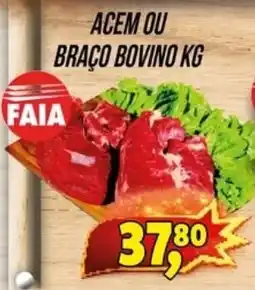 Zattão Supermercado Acem ou braço bovino kg oferta