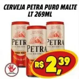 Zattão Supermercado Cerveja petra puro malte oferta