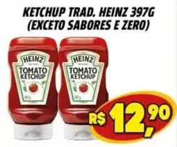 Zattão Supermercado Ketchup trad. heinz 397g oferta