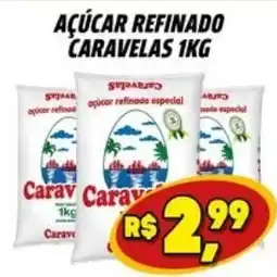 Zattão Supermercado Açúcar refinado caravelas oferta