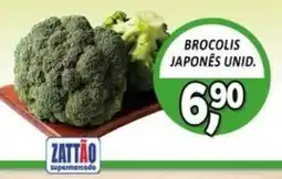 Zattão Supermercado brocolis japonês unid. oferta
