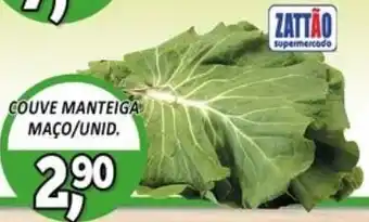 Zattão Supermercado Couve manteiga oferta