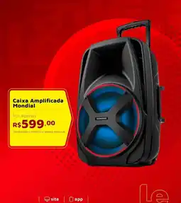 Le Biscuit Caixa Amplificada Mondial oferta