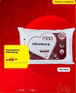 Le Biscuit Travesseiro Altenburg oferta