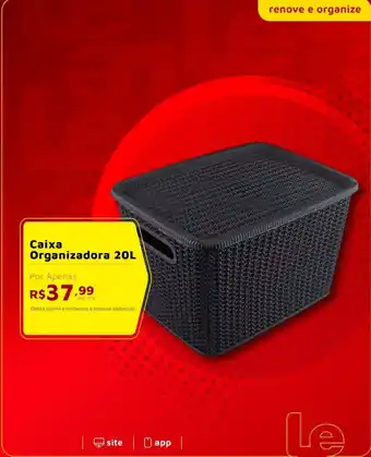 Caixa Organizadora 20L