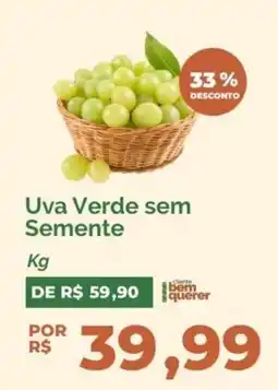 Oba Hortifruti Uva Verde sem Semente oferta