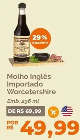 Oba Hortifruti Molho inglês importado worcetershire oferta