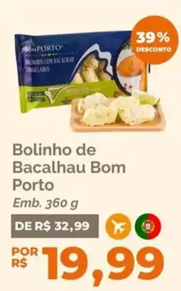 Oba Hortifruti Bolinho de Bacalhau Bom Porto oferta