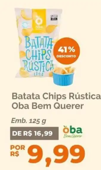 Oba Hortifruti Batata chips rústica oferta