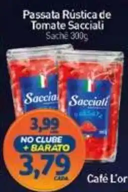 Rede Bom Lugar Passata Rústica de Tomate Sacciali oferta