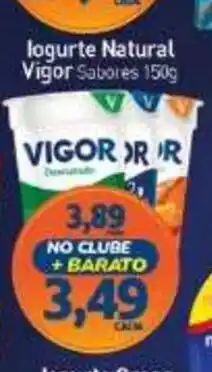 Rede Bom Lugar Iogurte natural vigor sabores oferta