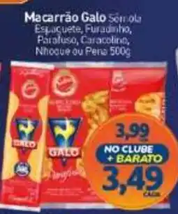 Rede Bom Lugar Macarrão Galo Sórola oferta