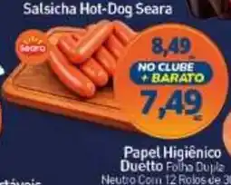 Rede Bom Lugar Salsicha Hot-Dog Seara oferta