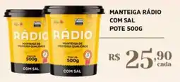 Empório Bahamas Manteiga Rádio Com Sal oferta